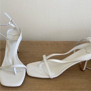 Tony Bianco Becca White Sheep Nappa